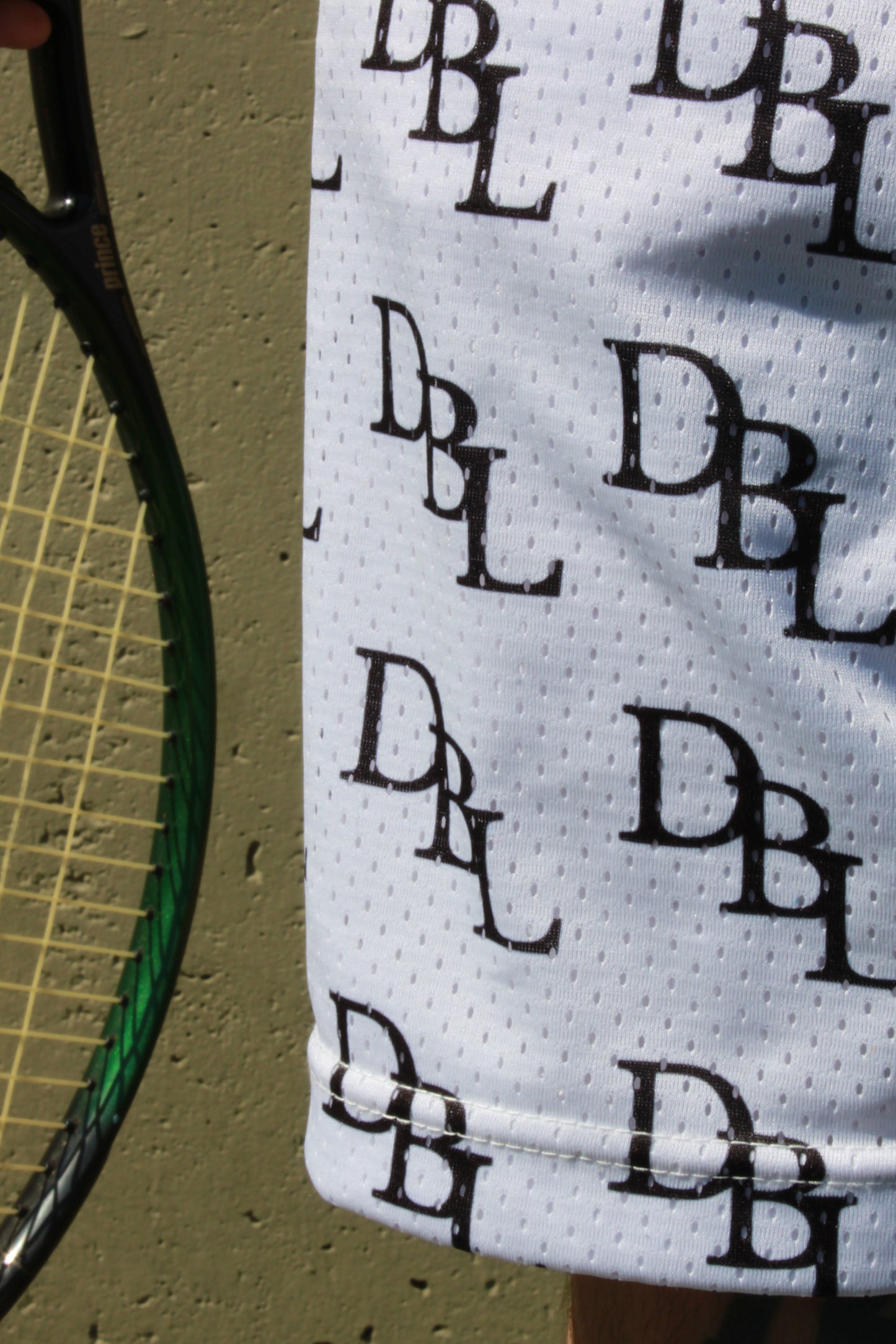 DBL Mesh Shorts – Loud White