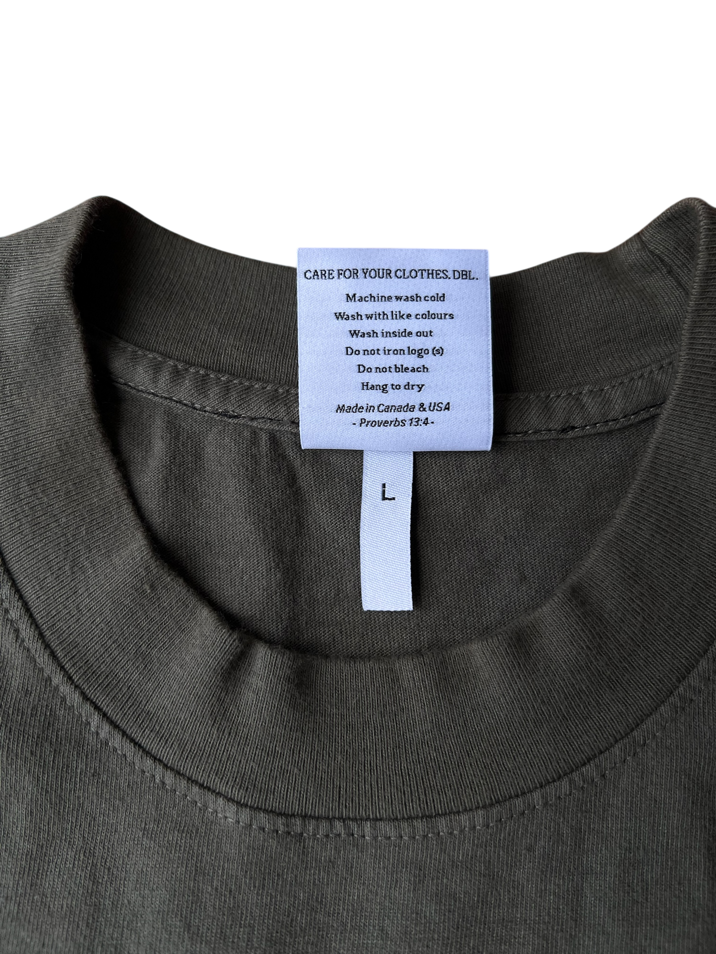 DBL Center Heavyweight Tee - Army Green