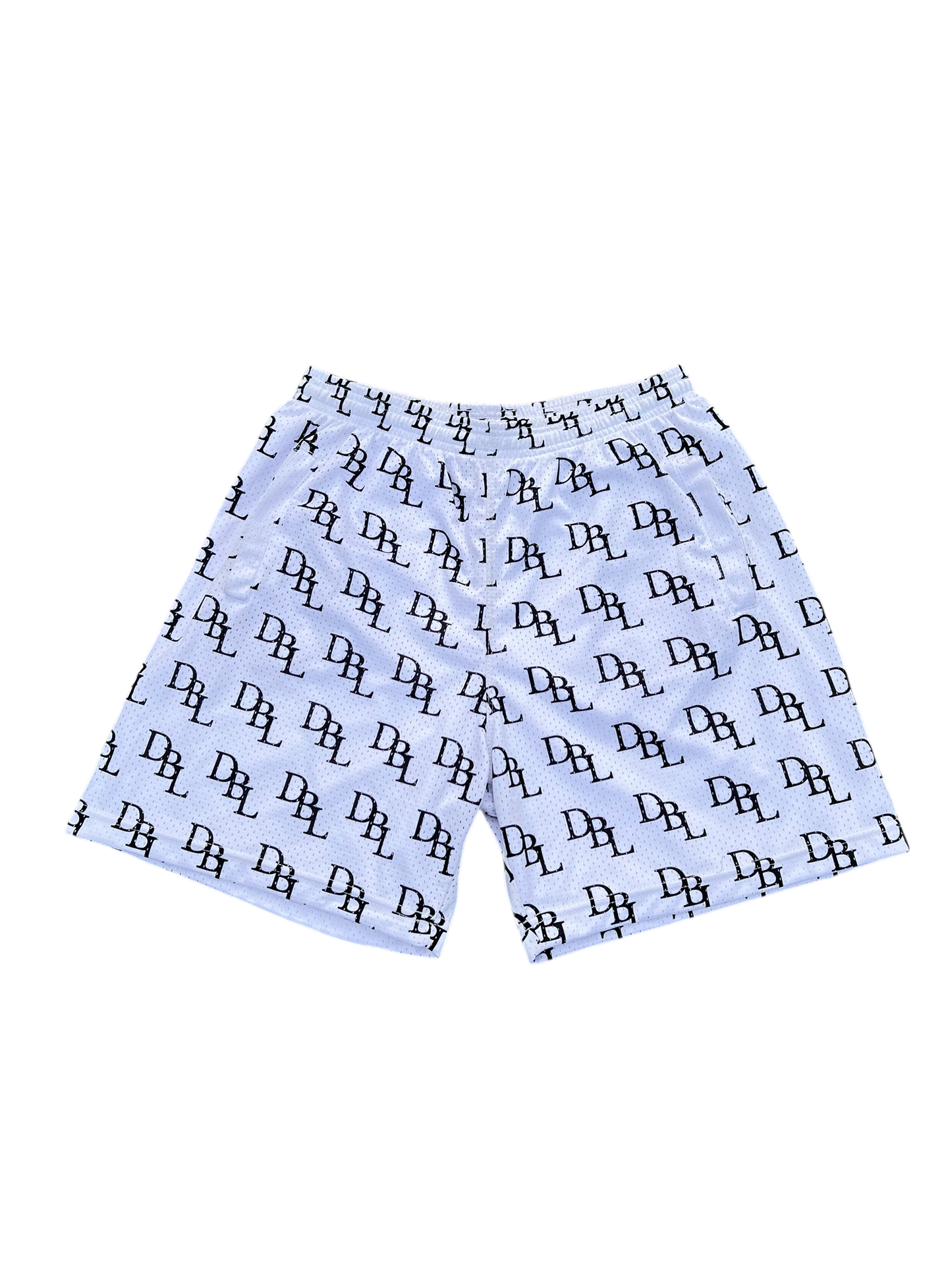 DBL Mesh Shorts – Loud White