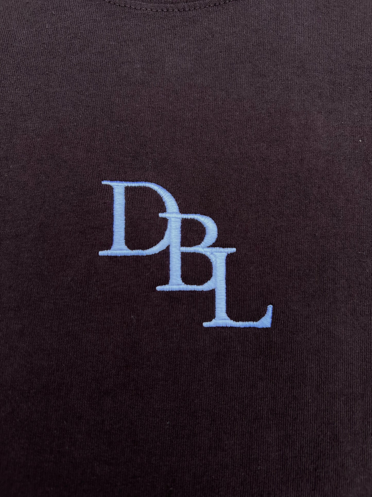 DBL Center Heavyweight Tee - Chocolate Brown