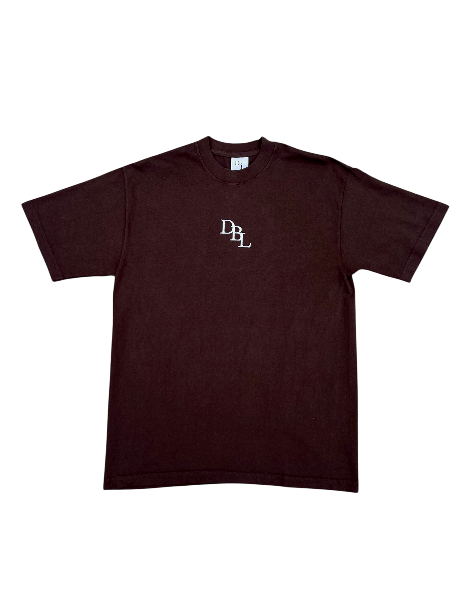 DBL Center Heavyweight Tee - Chocolate Brown