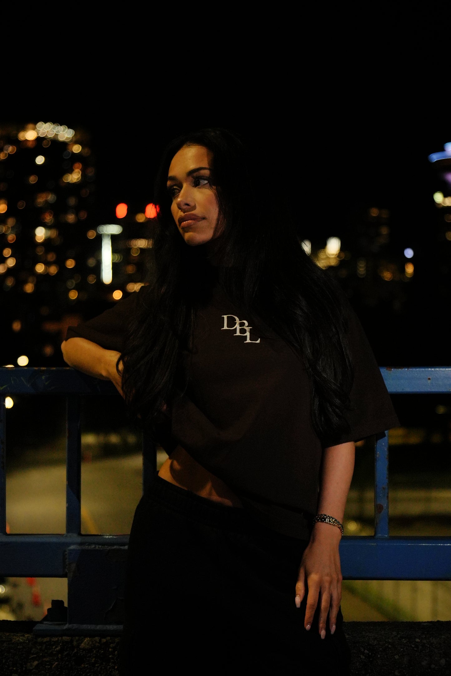 DBL Center Heavyweight Tee - Chocolate Brown